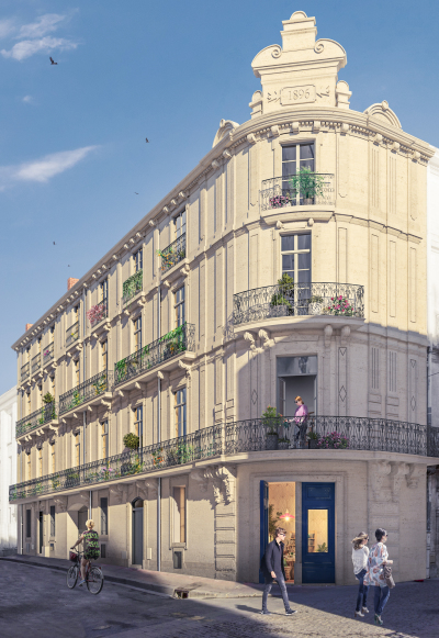 Programme neuf Ô 1896 : Appartements Neufs Montpellier : Arceaux référence 5117