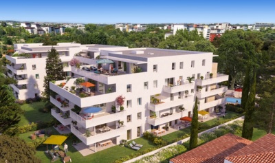 Programme neuf Domaine d'Antonin : Appartements Neufs Montpellier : Port marianne référence 5288