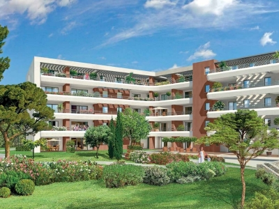 Programme neuf Villa Hermès : Appartements Neufs Montpellier : Plan des 4 Seigneurs référence 4519