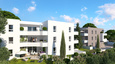 Programme neuf Lodge Emeraude : Appartements Neufs Montpellier : Lemasson référence 5202