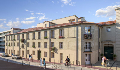 Programme neuf Clos de la merci : Appartements Neufs Montpellier : Centre Historique référence 5741