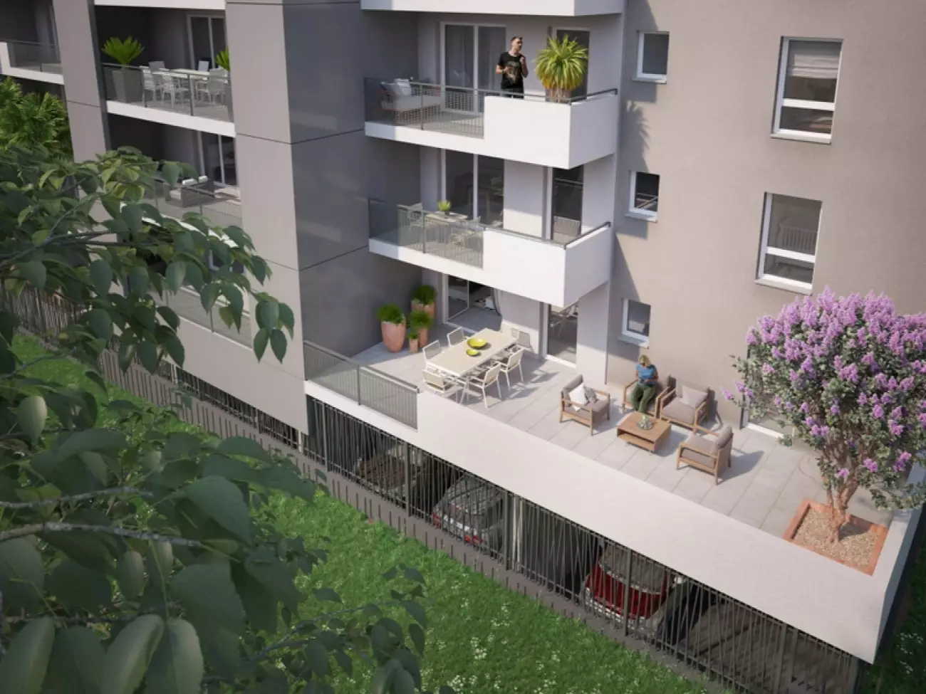 Programme Terrasses du Parc à Mosson #4509 - aperçu n°2