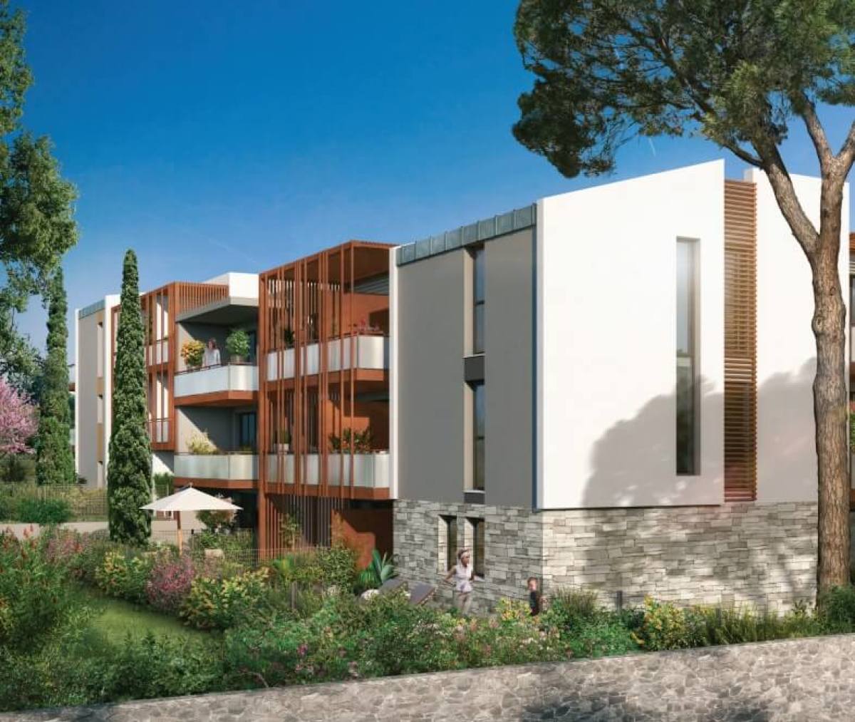 Programme neuf Vert domaine : Appartements neufs à La Martelle référence 4538, aperçu n°0