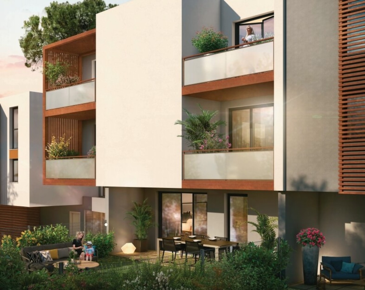 Programme neuf Vert domaine : Appartements neufs à La Martelle référence 4538, aperçu n°2