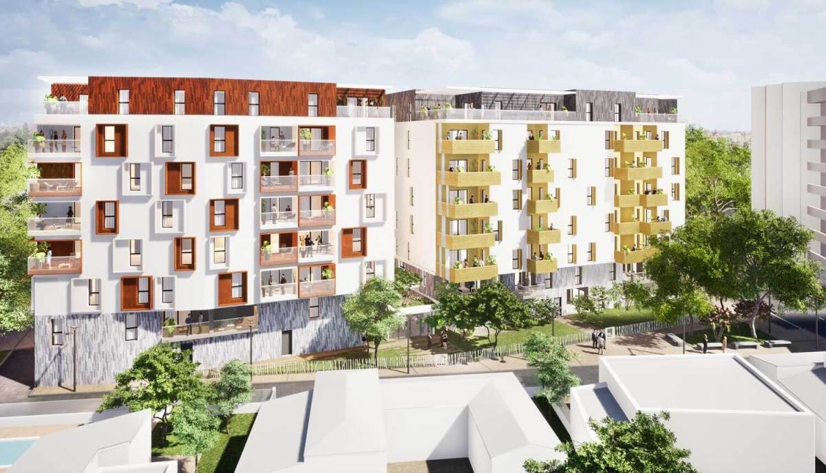 Programme neuf Esquisse : Appartements neufs à Les Aiguerelles référence 4540, aperçu n°1