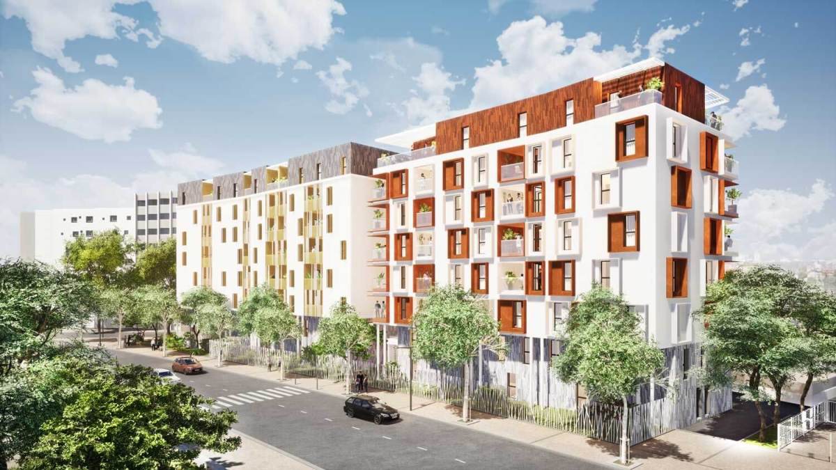 Programme neuf Esquisse : Appartements neufs à Les Aiguerelles référence 4540, aperçu n°2