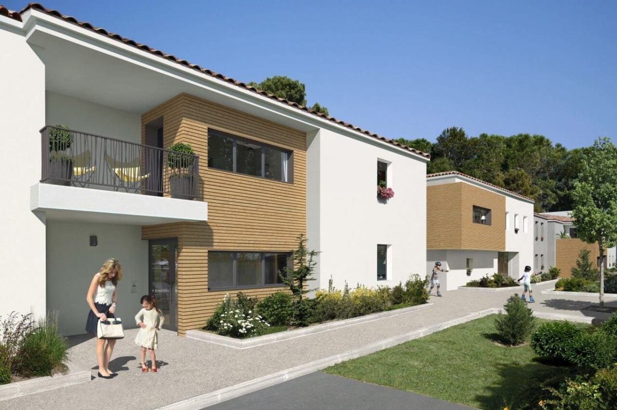 Programme neuf Clos des Oliviers : Appartements neufs à Castelnau-le-Lez référence 4552, aperçu n°2