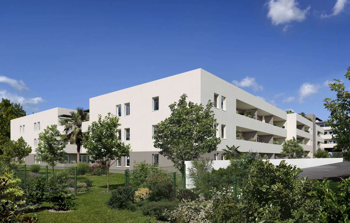 Programme neuf Clos Castel : Appartements neufs à Castelnau-le-Lez référence 4553, aperçu n°1