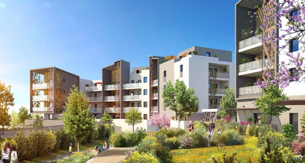 Programme neuf Season : Appartements neufs à Saint-Jean-de-Védas référence 4566, aperçu n°1