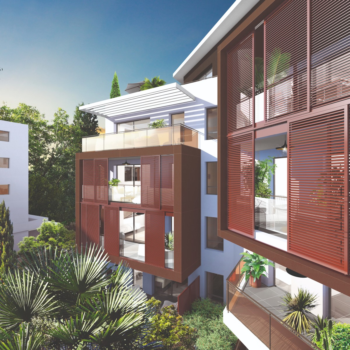 Programme neuf Mostra : Appartements neufs à Les Hôpitaux-Facultés référence 4567, aperçu n°2