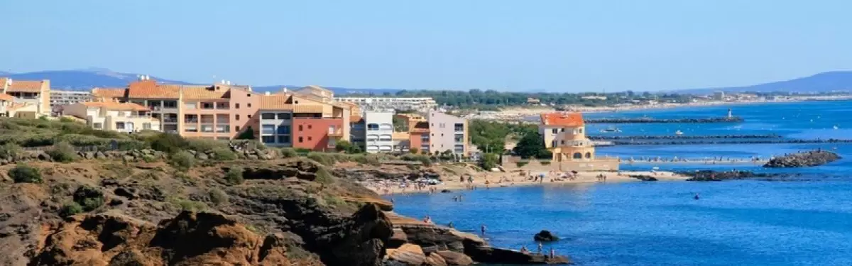 La mer méditerranée à Adge La mer méditerranée à Adge