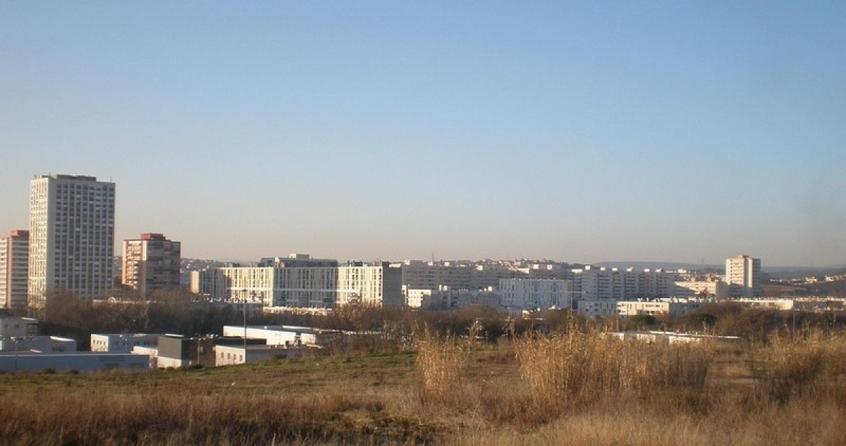 Des actions seront menées dans le quartier de La Mosson NRPNRU – Vue d'ensemble du quartier de La Paillade