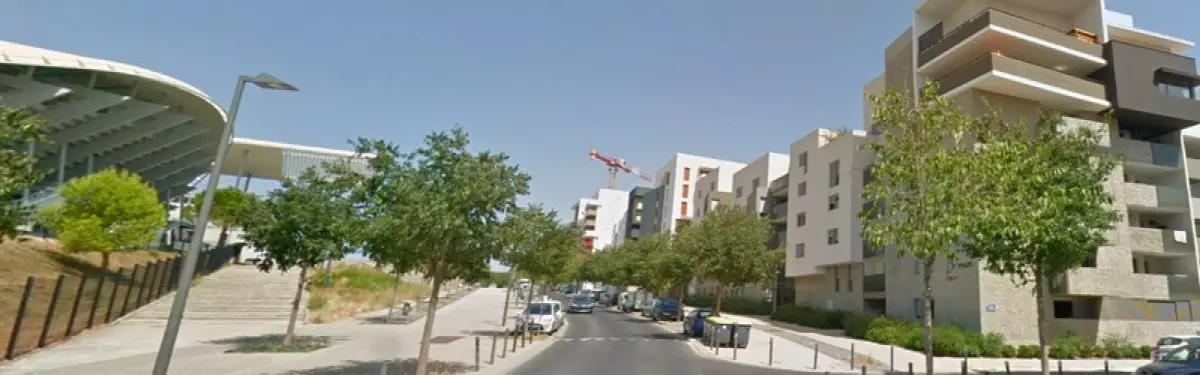 La rue de Bugarel La rue de Bugarel