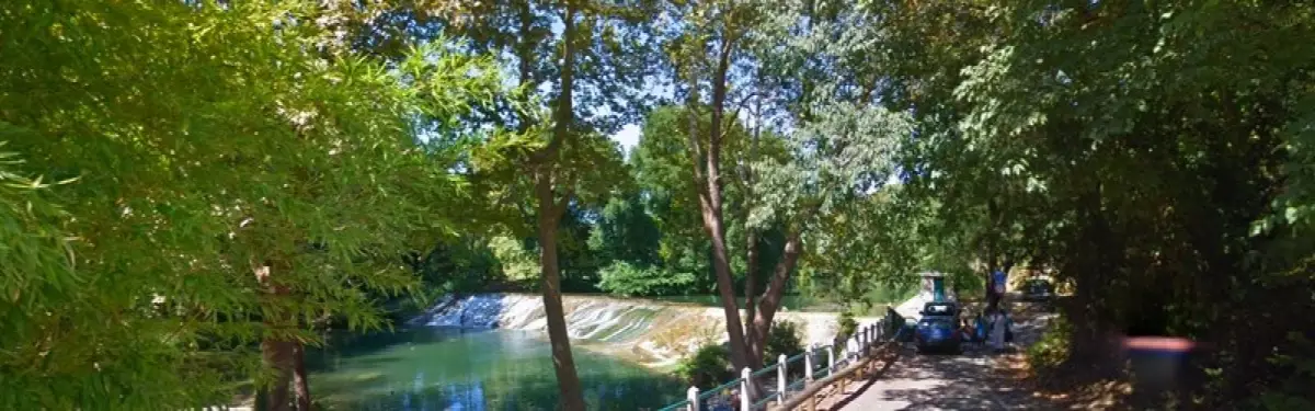 Les cascades des allées du parc Montplaisir Les cascades des allées du parc Montplaisir