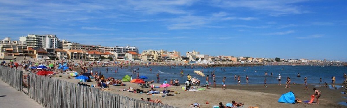 gestion locative saisonnière – la plage de Carnon près de Montpellier