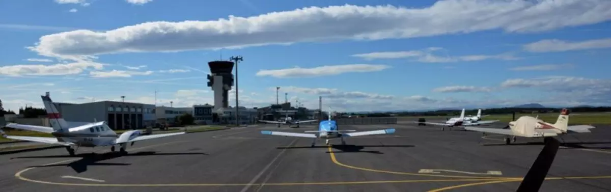 Montpellier airport - tarmac Montpellier airport - tarmac