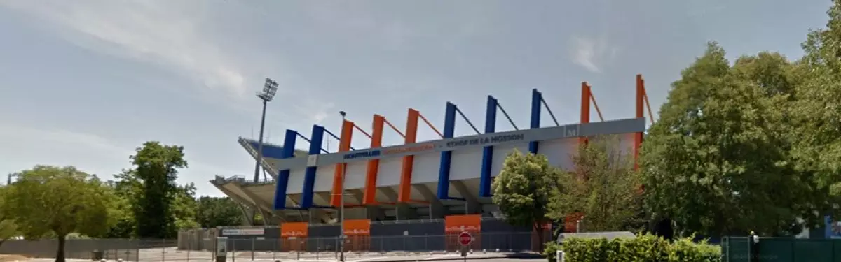 Le stade de la Mosson Le stade de la Mosson