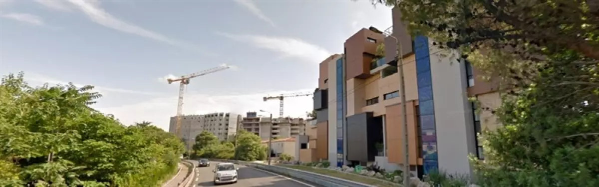 Logements en construction sur l'avenue Albert Dubout Logements en construction sur l'avenue Albert Dubout