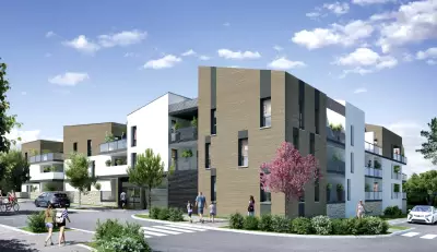 Programme neuf Villa Romarin : Appartements neufs Saint-Brès référence 4571