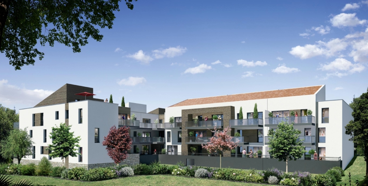 Programme neuf Villa Romarin : Appartements neufs à Saint-Brès référence 4571, aperçu n°2