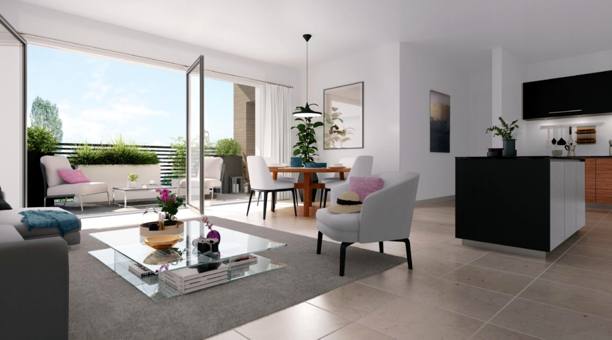 Programme neuf Villa Romarin : Appartements neufs à Saint-Brès référence 4571, aperçu n°1