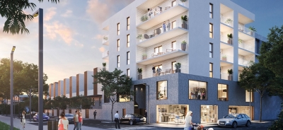 Programme neuf Nouvel'R III : Appartements Neufs Montpellier : Près d'Arènes référence 4591