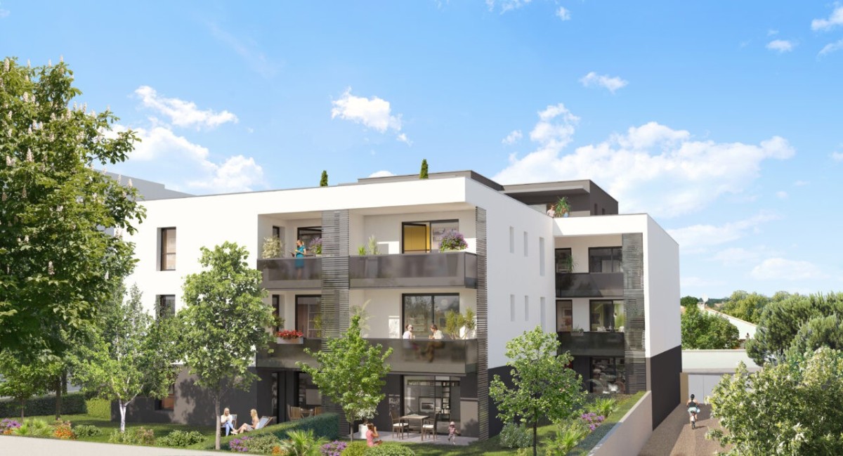 Programme neuf Villa Opaline : Appartements neufs à Castelnau-le-Lez référence 4627, aperçu n°2