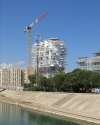 le projet arbre blanc en construction à Montpellier