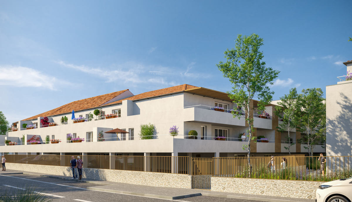 Programme neuf Soléa : Appartements neufs à Vendargues référence 4633, aperçu n°1