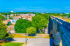 L'aqueduc Saint-Clément, dans le quartier des Arceaux à Montpellier