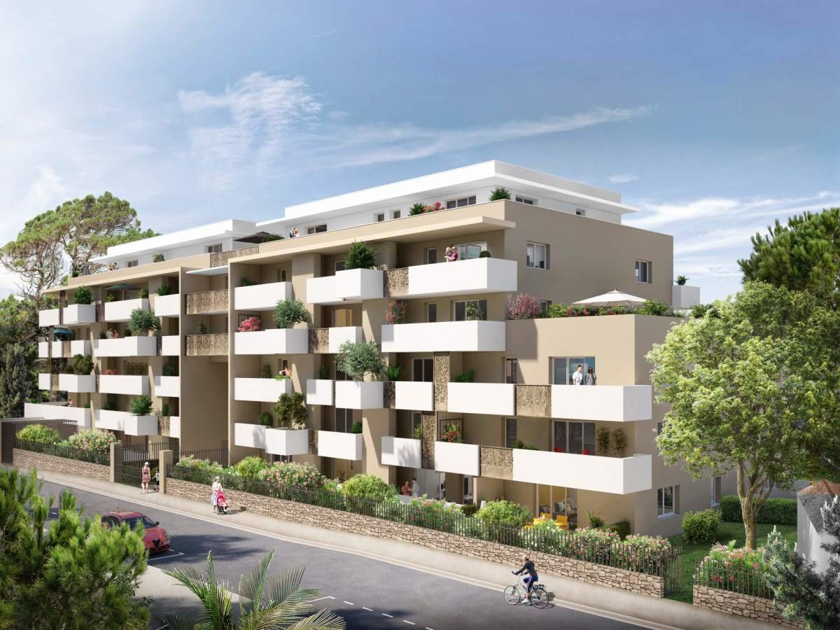 Programme neuf Venitie : Appartements neufs à La Pompignane référence 5118, aperçu n°0