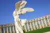 Montpellier architecture - Statue de la Victoire de Samothrace dans le quartier Antigone à Montpellier