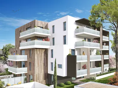 Programme neuf En Vogue : Programmes neufs Montpellier : Aiguelongue référence 5144