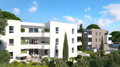 Programme neuf Lodge Emeraude : Logements neufs Montpellier : Lemasson référence 5202
