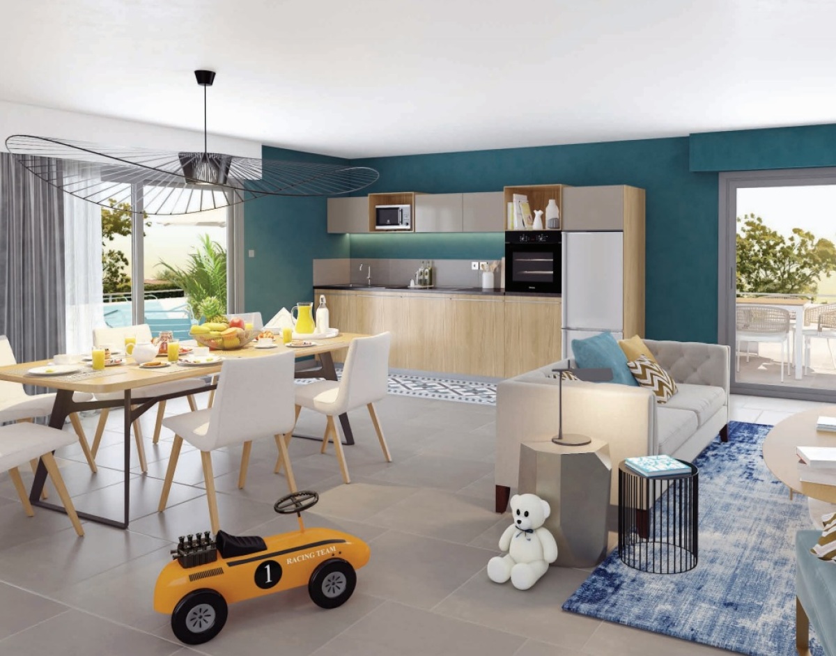 Programme neuf Oasis : Appartements neufs à Castelnau-le-Lez référence 5231, aperçu n°1
