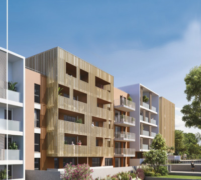 Programme neuf Villa d'Ô : Appartements Neufs Montpellier : Hôpitaux-Facultés référence 5346