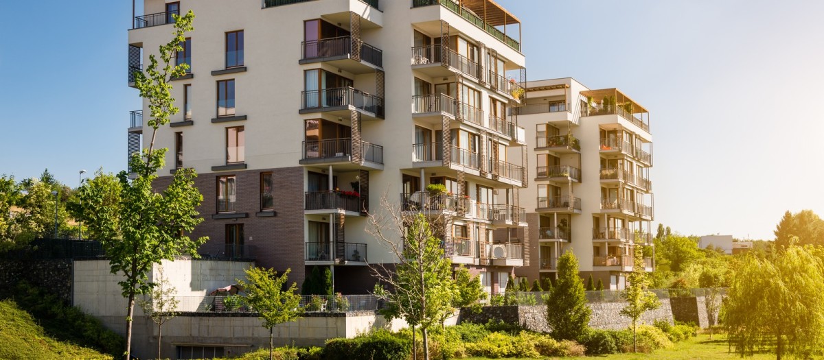 Un ensemble immobilier neuf entouré d’espaces verts achat appartement montpellier - Une résidence récente entourée d’un espace vert