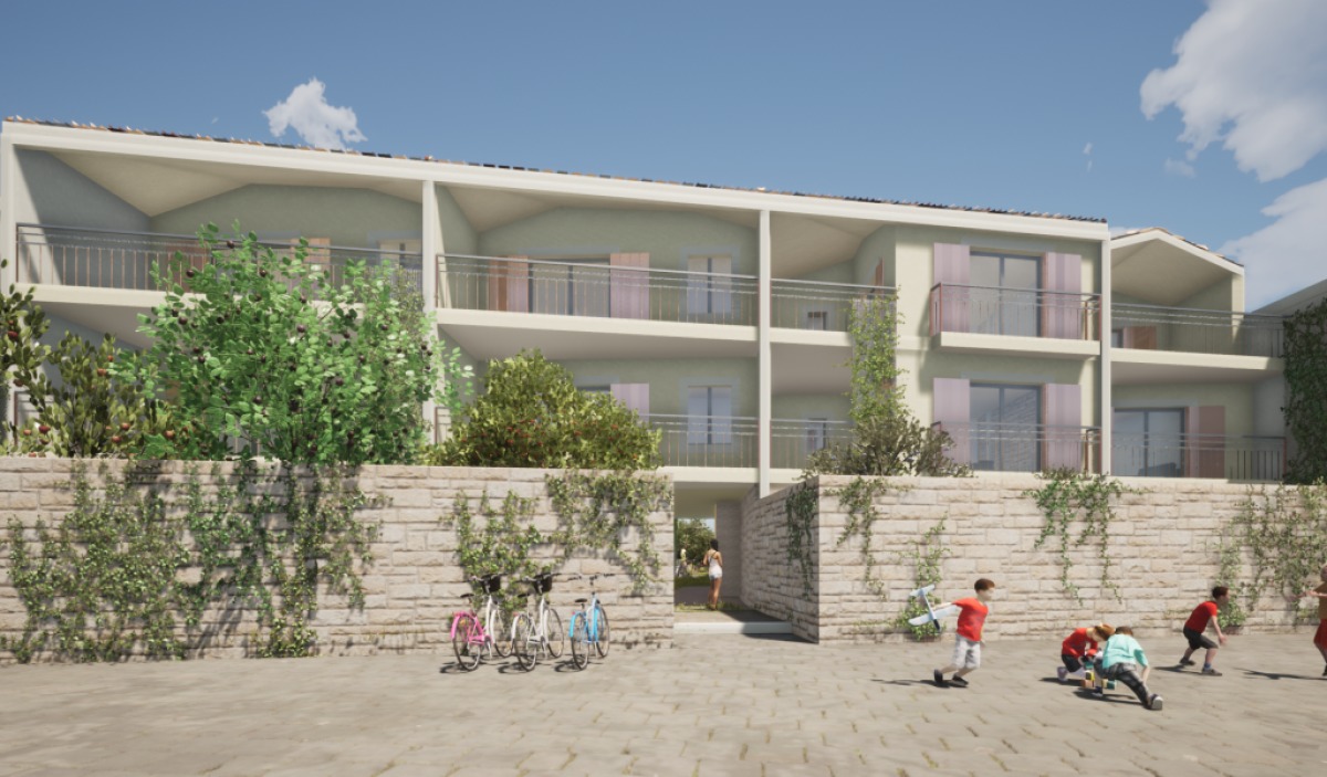Programme neuf Clos Sainte Agathe : Appartements neufs à Valergues référence 5484, aperçu n°5