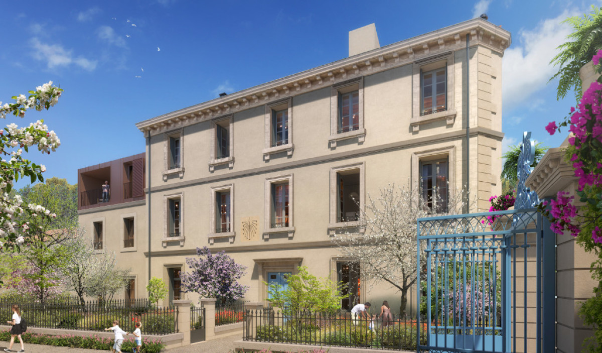 Programme neuf Le Manoir : Appartements neufs à Valergues référence 5481, aperçu n°0