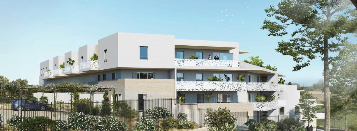 Programme neuf Villa Gabrielle : Appartements neufs à Saint-Aunès référence 5525, aperçu n°3
