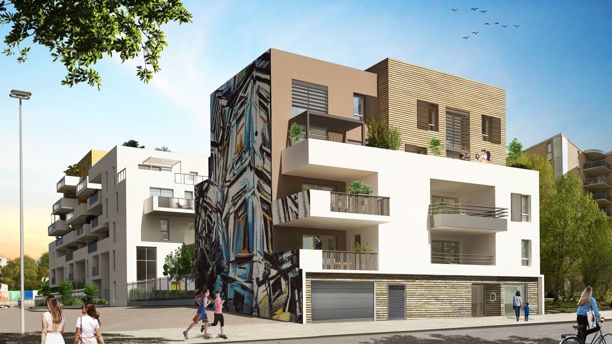 Programme neuf Urban Essence : Appartements neufs à La Pompignane référence 5544, aperçu n°4