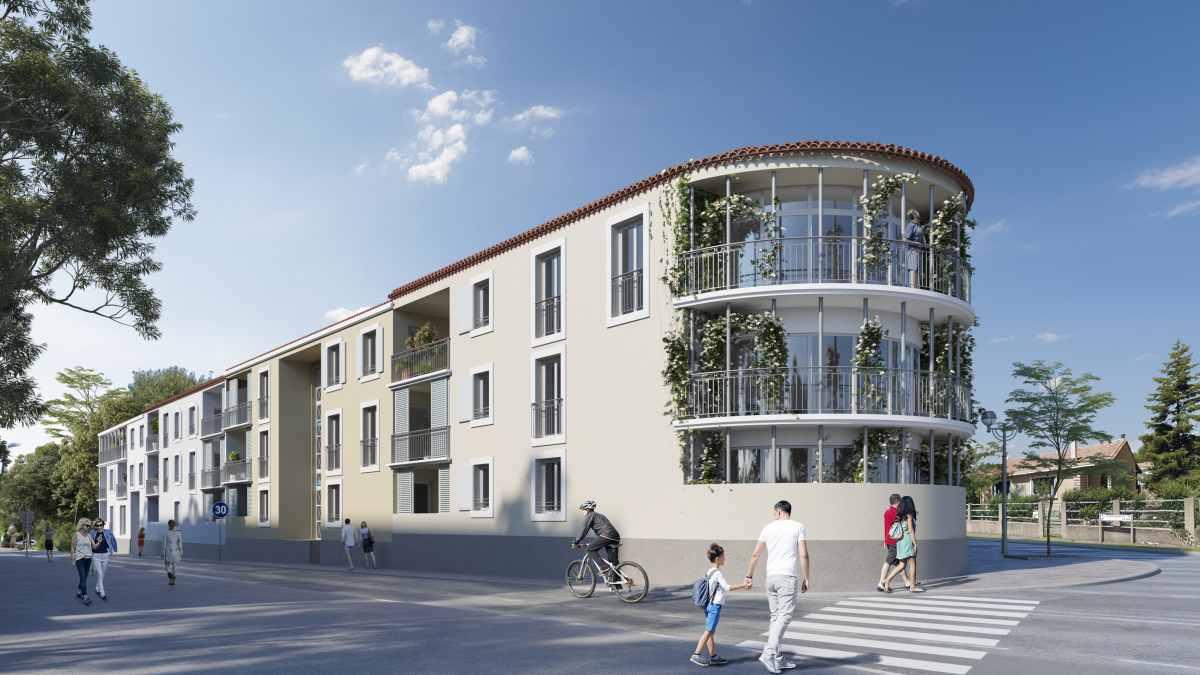 Programme neuf Rosae : Appartements neufs à Vendargues référence 5574, aperçu n°0