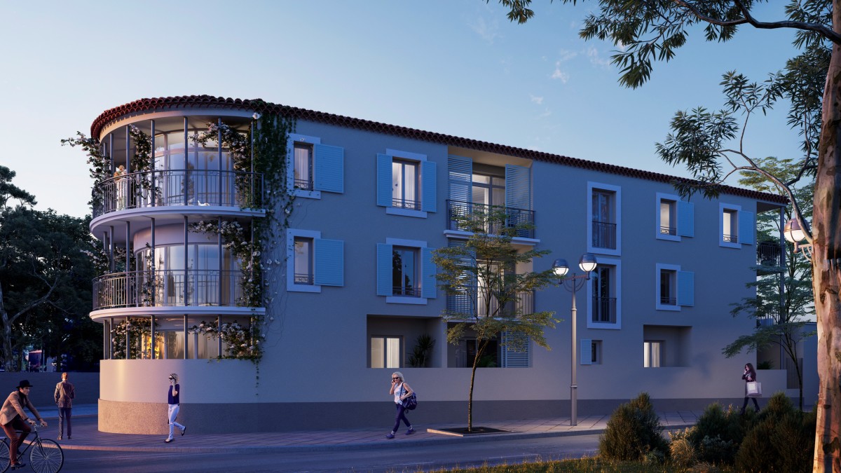 Programme neuf Rosae : Appartements neufs à Vendargues référence 5574, aperçu n°2