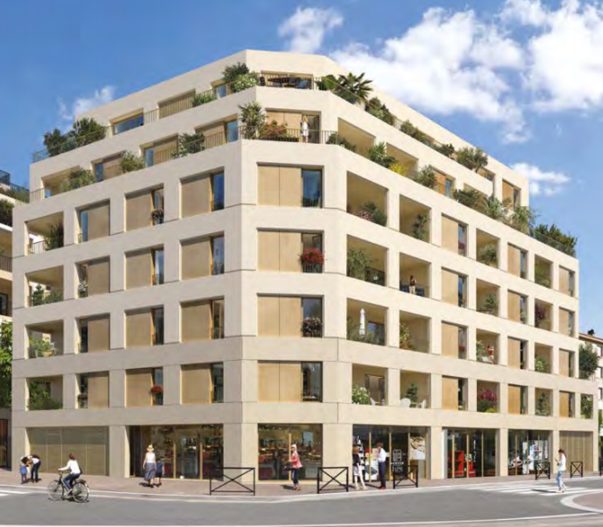 Programme neuf Côté Montcalm : Appartements neufs à Estanove référence 5584, aperçu n°0