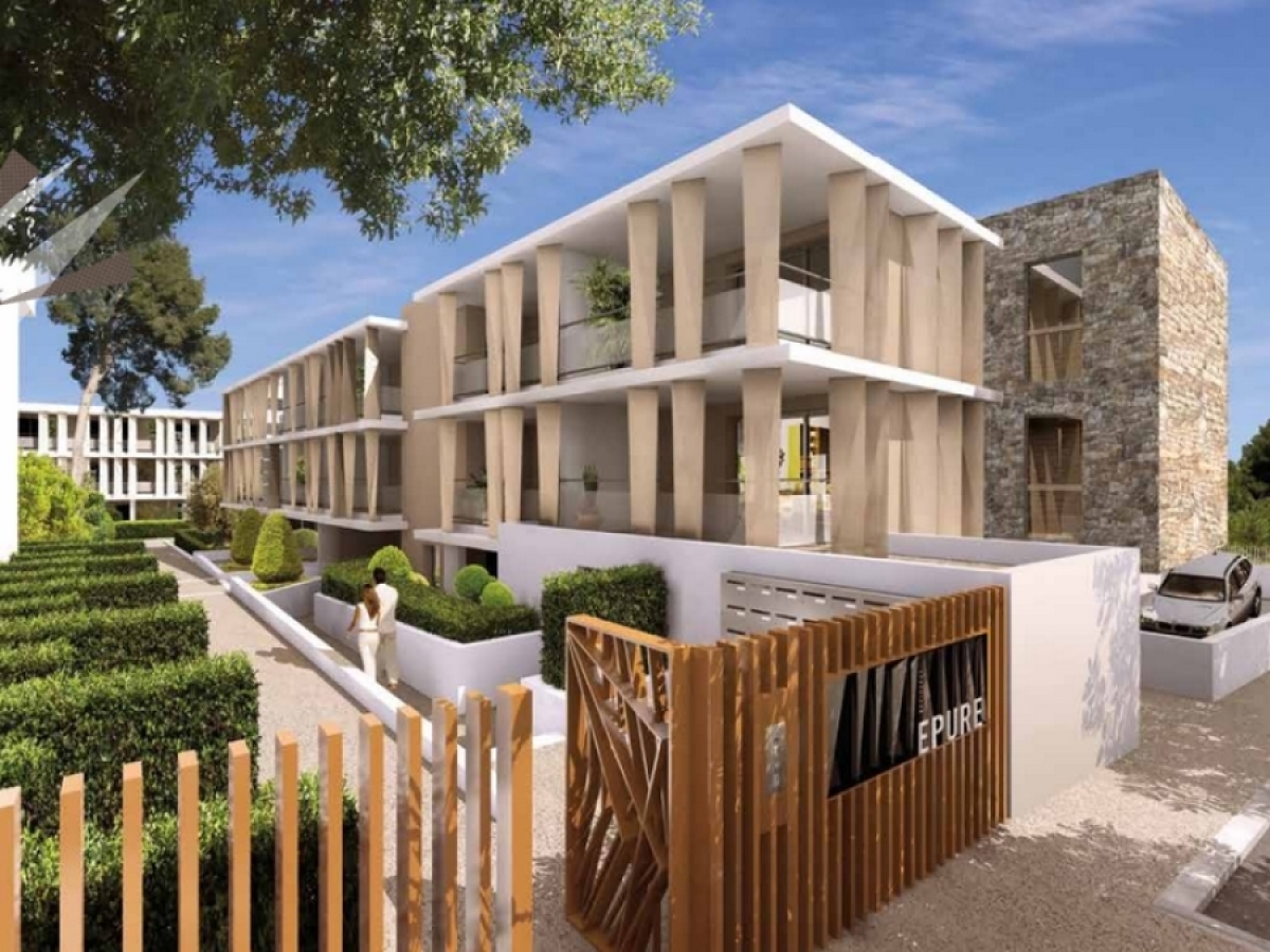 Résidence Epure à Saint-Jean-de-Védas Crédit Agricole Immobilier – vue sur la résidence Epure à Saint-Jean-de-Védas
