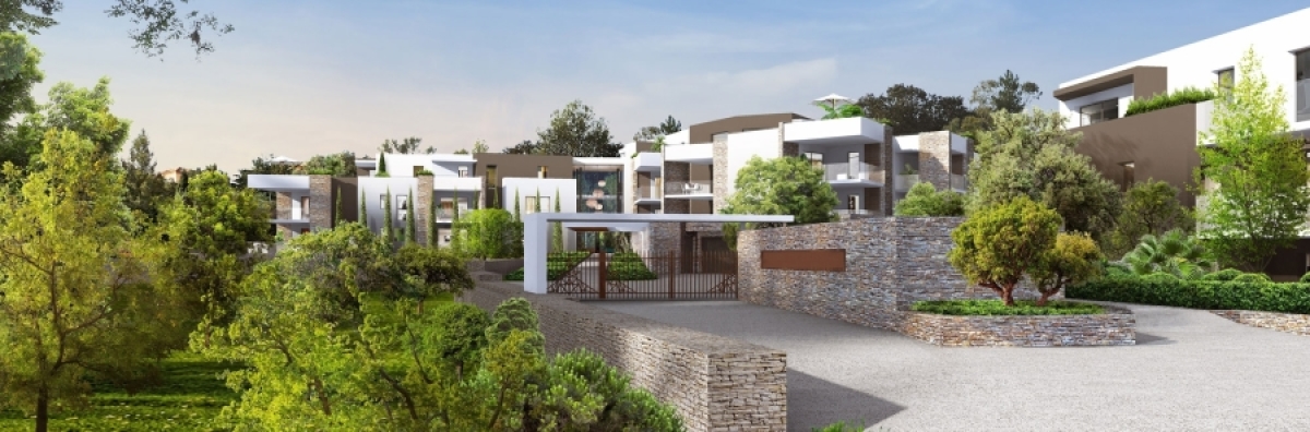 vue sur la résidence Terre de Brissac ç Saint-Gély-du-Fesc Helenis Partners – Résidence Terre de Brissac