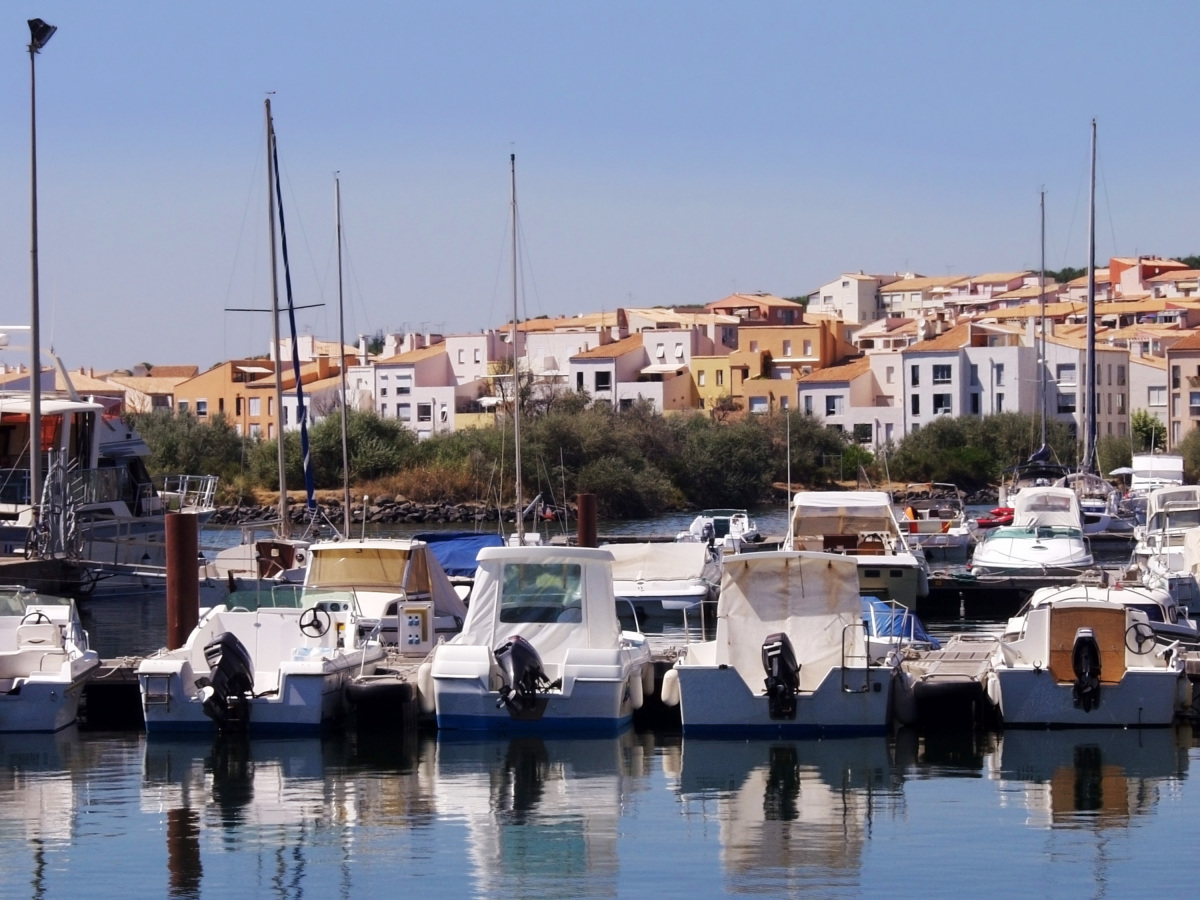 Zones Pinel à Montpellier - la zone B1 Montpellier zones Pinel – vue sur la marina à Agde