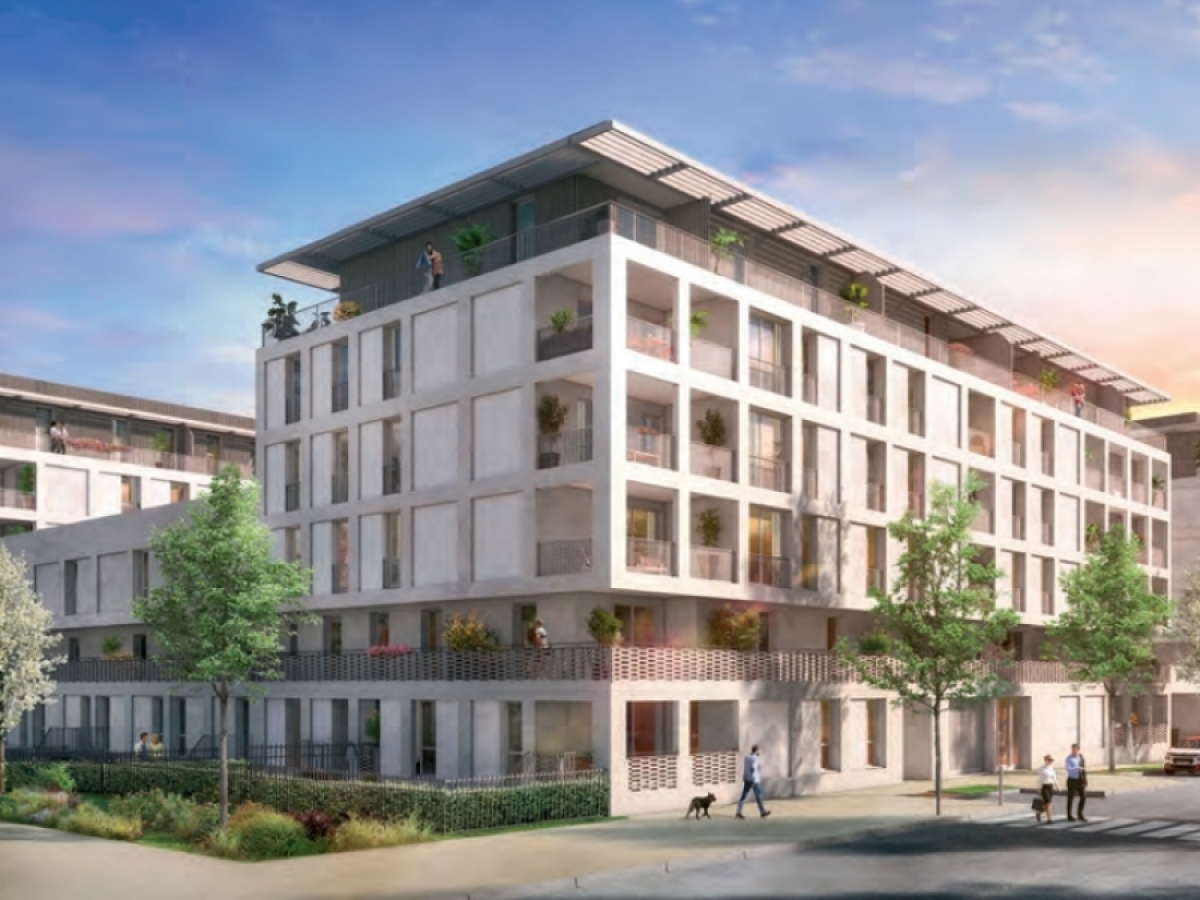 vue sur la résidence à Castelnau-le-Lez Urbis – Résidence dans la commune de Castelnau-le-Lez