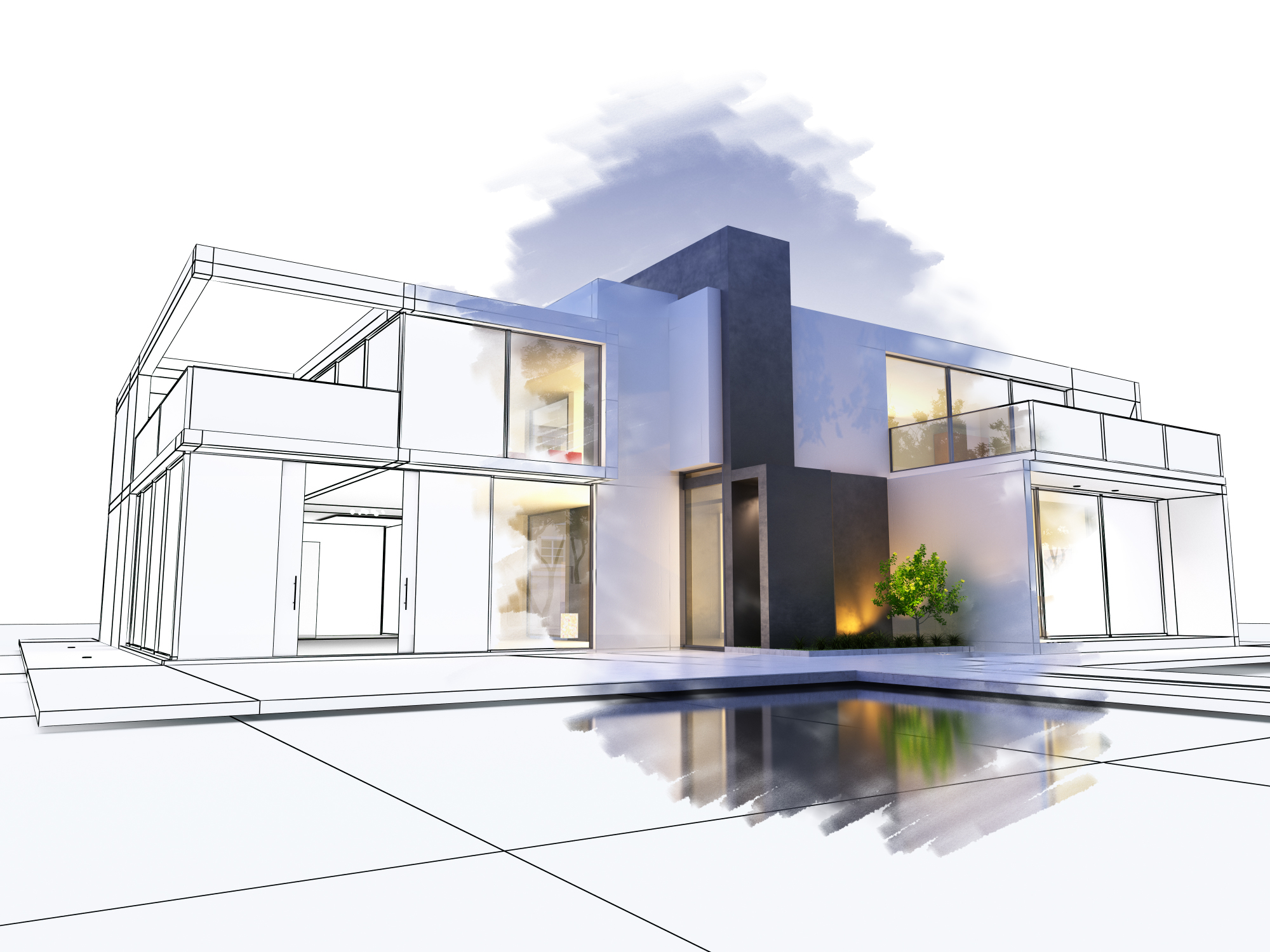 Villa 3D luxueuse