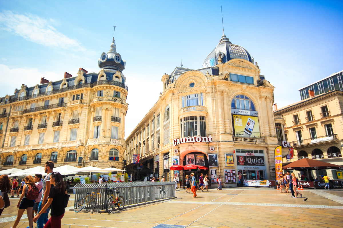 Quel prêt à taux fixe en centre-ville ? Prêt immobilier à Montpellier – Vue sur le centre-ville de Montpellier